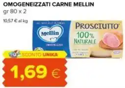 Tigre Omogeneizzati carne MELLIN offerta