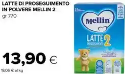 Tigre Latte di proseguimento in polvere MELLIN 2 offerta