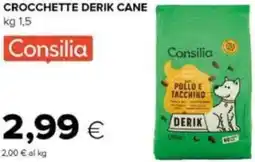Tigre Crocchette derik cane Consilia offerta