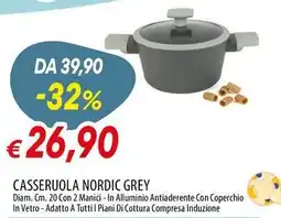 Galassia Casseruola nordic grey offerta