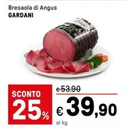 Iper La Grande Bresaola di Angus GARDANI offerta