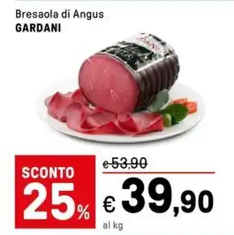 Iper La Grande Bresaola di Angus GARDANI offerta