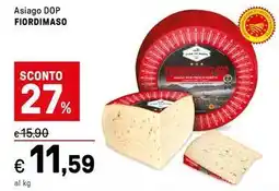 Iper La Grande Asiago DOP FIORDIMASO offerta