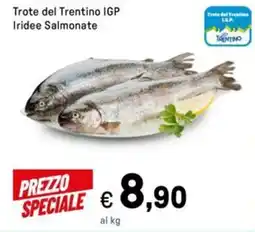 Iper La Grande Trote del Trentino IGP Iridee Salmonate offerta