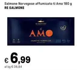 Iper La Grande Salmone Norvegese affumicato ti Amo RE SALMONE offerta