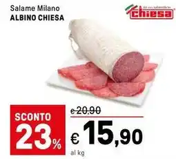 Iper La Grande Salame Milano ALBINO CHIESA offerta
