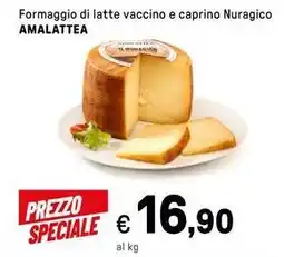 Iper La Grande Formaggio di latte vaccino e caprino Nuragico AMALATTEA offerta