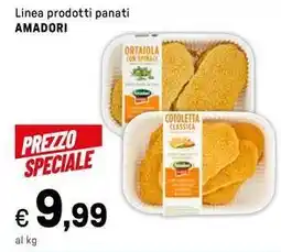 Iper La Grande Linea prodotti panati AMADORI offerta