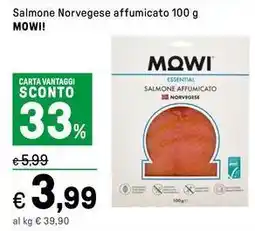 Iper La Grande Salmone Norvegese affumicato MOWI! offerta