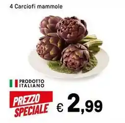 Iper La Grande 4 Carciofi mammole offerta