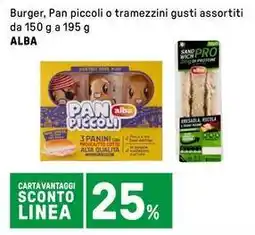 Iper La Grande Burger, Pan piccoli o tramezzini offerta