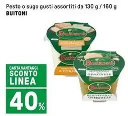 Iper La Grande Pesto o sugo BUITONI offerta