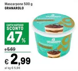 Iper La Grande Mascarpone GRANAROLO offerta