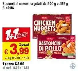 Iper La Grande Secondi di carne surgelati FINDUS offerta