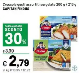Iper La Grande Croccole CAPITAN FINDUS offerta