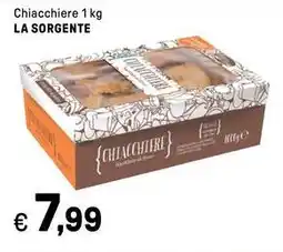 Iper La Grande Chiacchiere LA SORGENTE offerta