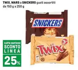 Iper La Grande Twix, marso snickers offerta
