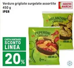 Iper La Grande Verdure grigliate surgelate IPER offerta