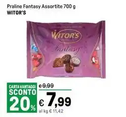 Iper La Grande Praline Fantasy WITOR'S offerta