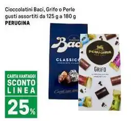 Iper La Grande Cioccolatini Baci, Grifo o Perle PERUGINA offerta