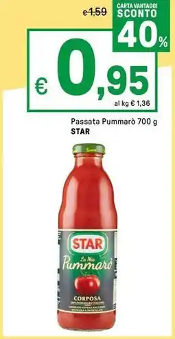Iper La Grande Passata Pummarò STAR offerta