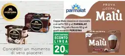 Iper La Grande Coppa Malù classica al cioccolato o al caffè PARMALAT, Creme o Nuvole PERUGINA offerta