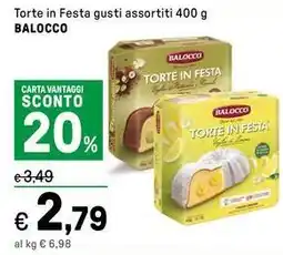 Iper La Grande Torte in Festa BALOCCO offerta