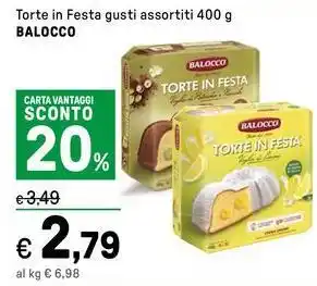 Iper La Grande Torte in Festa BALOCCO offerta