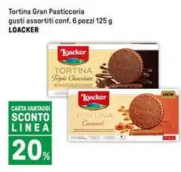 Iper La Grande Tortina Gran Pasticceria LOACKER offerta