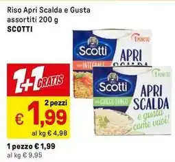 Iper La Grande Riso Apri Scalda e Gusta SCOTTI offerta