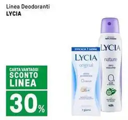 Iper La Grande Linea Deodoranti LYCIA offerta