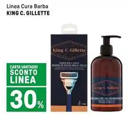 Iper La Grande Linea Cura Barba KING C. GILLETTE offerta