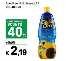 Iper La Grande Olio di semi di girasole GIGLIO ORO offerta