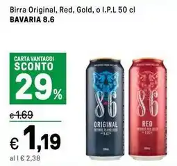 Iper La Grande Birra Original, Red, Gold, o I.P.L BAVARIA 8.6 offerta