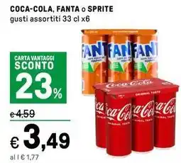 Iper La Grande Coca-cola, fanta o sprite offerta