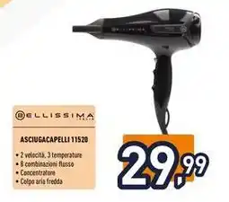 Iper La Grande BELLISSIMA ASCIUGACAPELLI 11520 offerta