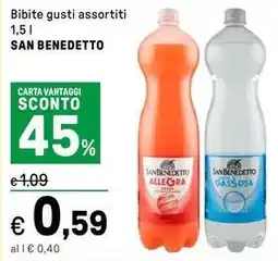 Iper La Grande Bibite SAN BENEDETTO offerta