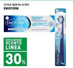 Iper La Grande Linea Igiene orale EMOFORM offerta