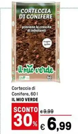 Iper La Grande Corteccia di Conifere IL MIO VERDE offerta