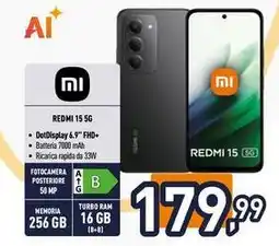Iper La Grande Xiaomi REDMI 15 5G offerta