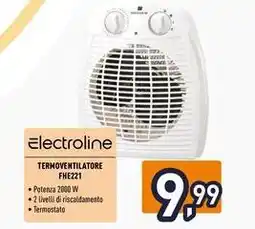 Iper La Grande Electroline TERMOVENTILATORE FHE221 offerta