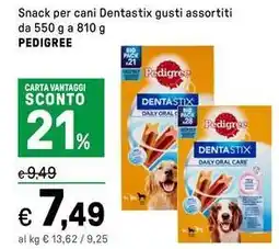 Iper La Grande Snack per cani Dentastix offerta