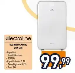 Iper La Grande Electroline DEUMIDIFICATORE DEM125E offerta