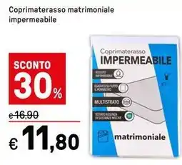 Iper La Grande Coprimaterasso matrimoniale impermeabile offerta