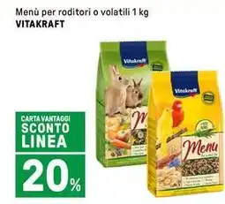 Iper La Grande Menù per roditori o volatili VITAKRAFT offerta