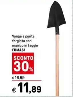 Iper La Grande Vanga a punta forgiata con manico in faggio FUMASI offerta