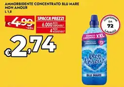Bennet Ammorbidente concentrato blu mare MON AMOUR offerta