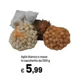 Iper La Grande Aglio bianco o rosso in sacchetto offerta