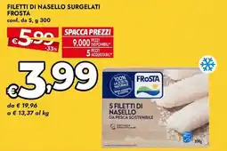 Bennet Filetti di nasello surgelati FROSTA offerta