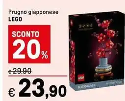 Iper La Grande Prugno giapponese LEGO offerta